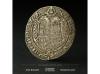 CARLOS I. 3 Reales. BARCELONA. Anv.: Escudo de armas. CAROLV