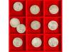 LOTES y COLECCIONES. Lote 10 monedas 2 Reales. 1777 a 1799. 