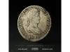 FERNANDO VII. 8 Reales. 1814. SANTIAGO. F.J. Anv.: Busto lau