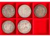 LOTES Y COLECCIONES EXTRANJERO. Lote 5 monedas 5 Francs y Pi