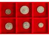 ESTADOS ALEMANES. Lote 6 monedas Denier, Groten, 3 y 6 Kreuz