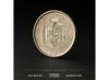 PERÚ. 50 Céntimos. 1858. LIMA. M.B. Anv.: Escudo de Perú. Re