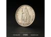 PERÚ. 50 Céntimos. 1858. LIMA. M.B. Anv.: Escudo de Perú. Re