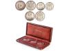 MÓNACO. Set 3 monedas Essai 5, 10 y 20 Francs. 1945. LOUIS I