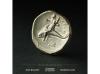 MONEDAS GRIEGAS. Didracma. 290-281 a.C. TARENTO. CALABRIA. A
