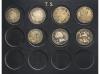 LOTES y COLECCIONES. Lote 19 monedas 4 a 20 Reales. 1793 a 1