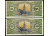 ESTADO ESPAÑOL. Lote 2 billetes 25 Pesetas. 20 Mayo 1938. Gi
