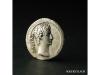 IMPERIO ROMANO. Denario. 21-20 a.C. AUGUSTO. SAMOS. Anv.: CA