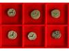 MONEDAS HISPÁNICAS. Lote 6 monedas Semis. 180 a.C. CASTULO (