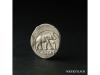IMPERIO ROMANO. Denario. 54-51 a.C. JULIO CÉSAR. GALIA. Anv.