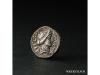 IMPERIO ROMANO. Denario. 46 a.C. JULIO CÉSAR. ÁFRICA. Anv.: 