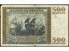 ESTADO ESPAÑOL. 500 Pesetas. 9 Enero 1940. Juan de Austria. 