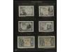 Lote 48 billetes. 1936 a 1971. Colección incompleta en dos á
