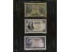 Lote 48 billetes. 1936 a 1971. Colección incompleta en dos á
