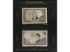 Lote 48 billetes. 1936 a 1971. Colección incompleta en dos á