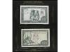 Lote 48 billetes. 1936 a 1971. Colección incompleta en dos á