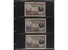 Lote alrededor 100 billetes. Incluye álbum con billetes BANC