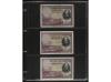Lote alrededor 100 billetes. Incluye álbum con billetes BANC