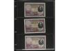 Lote alrededor 100 billetes. Incluye álbum con billetes BANC