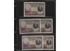 Lote alrededor 100 billetes. Incluye álbum con billetes BANC