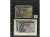 Lote alrededor 100 billetes. Incluye álbum con billetes BANC