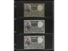 Lote alrededor 100 billetes. Incluye álbum con billetes BANC