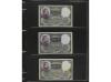 Lote alrededor 100 billetes. Incluye álbum con billetes BANC