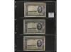 Lote alrededor 100 billetes. Incluye álbum con billetes BANC