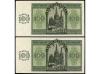 ESTADO ESPAÑOL. Lote 2 billetes 100 Pesetas. 21 Noviembre 19