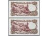 ESTADO ESPAÑOL. Lote 2 billetes 100 Pesetas. 17 Noviembre 19