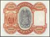 BANCO DE ESPAÑA. 500 Pesetas. 24 Julio 1927. Isabel La Catól