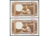 ESTADO ESPAÑOL. Lote 2 billetes 100 Pesetas. 7 Abril 1953. R