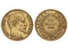 FRANCIA. 20 Francs. 1859-A. NAPOLEÓN III. PARÍS. 6,39 grs. A