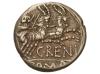 REPÚBLICA ROMANA. Denario. 138 a.C. RENIA. C. Renius. Anv.: 