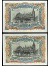 BANCO DE ESPAÑA. Lote 2 billetes 100 Pesetas. 15 Julio 1907.