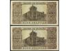 ESTADO ESPAÑOL. Lote 2 billetes 100 Pesetas. 20 Mayo 1938. C