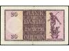 BILLETES EXTRANJEROS. 20 Gulden. 1932. DANZIG. (Roturas). RA