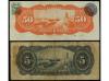 BILLETES EXTRANJEROS. Lote 2 billetes 5 y 50 Pesos. BANCO ME