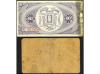 CATALUNYA. Lote 2 billetes 10 y 50 Cèntims. Juny 1937 y 17 S