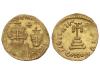 MONEDAS BIZANTINAS. Sólido. 641-668 d.C. CONSTANTE II. CONST