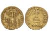 MONEDAS BIZANTINAS. Sólido. 641-668 d.C. CONSTANTE II. CONST