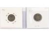 ISABEL II. Lote 2 monedas 5 Céntimos de Real. 1856 y 1857. S