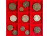 LOTES y COLECCIONES. Lote 9 cobres y 3 de 2 Reales. AE y AR.