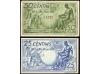 CATALUNYA. Lote 2 billetes 25 y 50 Cèntims. Maig 1937. Aj. d