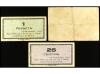CATALUNYA. Lote 2 billetes 25 y 50 Cèntims y 1 Pesseta. Maig