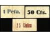 CATALUNYA. Lote 3 billetes 0,25, 0,50 y 1 Pesseta. C.M. de M