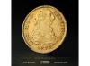 CARLOS III. 8 Escudos. 1773. LIMA. M.J. Anv.: Busto a derech