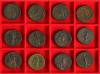 IMPERIO ROMANO. Lote 14 monedas Sestercio. 117-138 d.C. ADRI