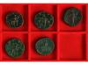 Lote 5 monedas Sestercio. LUCILLA, FAUSTINA, FAUSTINA HIJA (