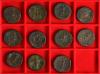 IMPERIO ROMANO. Lote 11 monedas Sestercio. 98-117 d.C. TRAJA